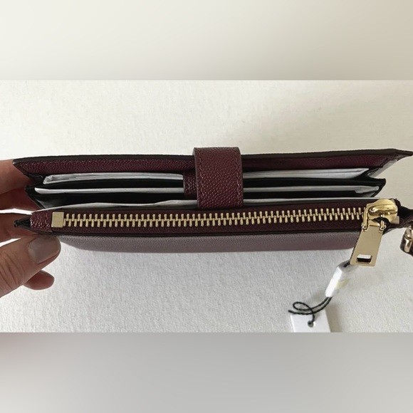 New Marc Jacobs BRB Phone Wallet Wristlet Pomegranate - Picture 5 of 6